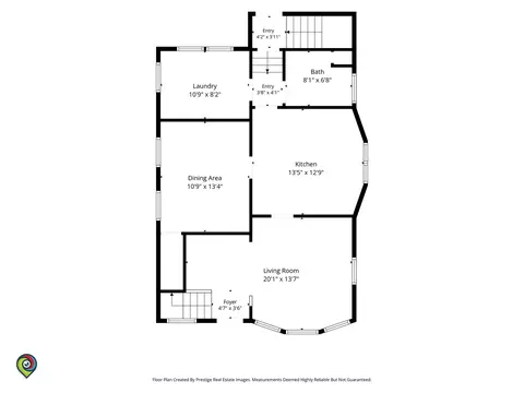Floorplan - 483 Barrett St, Elgin, IL 60120 photo 1 of 4