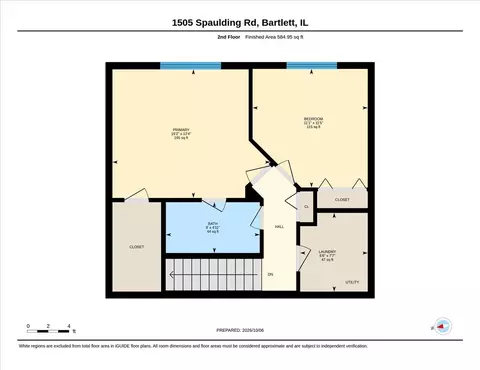 Floorplan - 1505 Spaulding Rd, Bartlett, IL 60103 photo 2 of 2