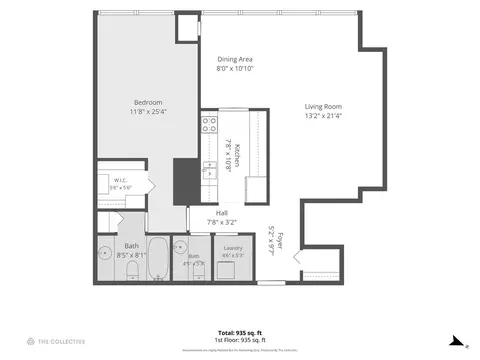Floorplan - 360 E Randolph St #403, Chicago, IL 60601 photo 1 of 1