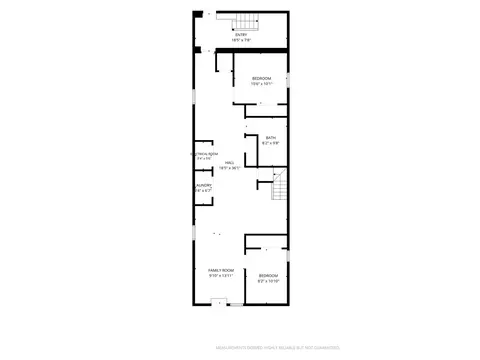 Floorplan - 1407 W Fuller St, Chicago, IL 60608 photo 1 of 3