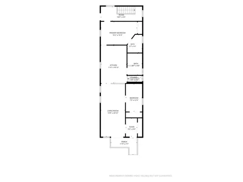 Floorplan - 1407 W Fuller St, Chicago, IL 60608 photo 2 of 3