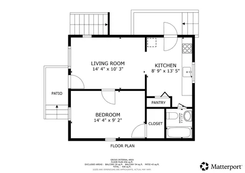 Floorplan - 3706 Chicago Rd, Steger, IL 60475 photo 1 of 1