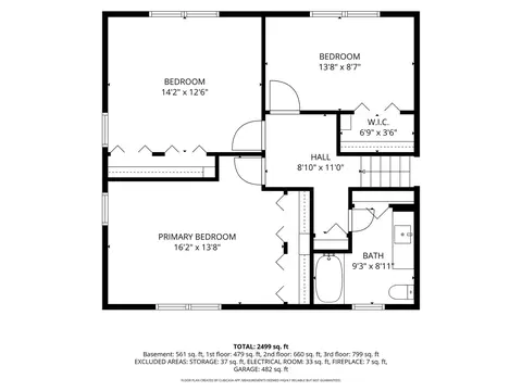 Floorplan - 539 Sandy Ln, Des Plaines, IL 60016 photo 4 of 4