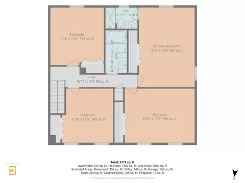 Floorplan - 1110 E Gartner Rd, Naperville, IL 60540 photo 1 of 4