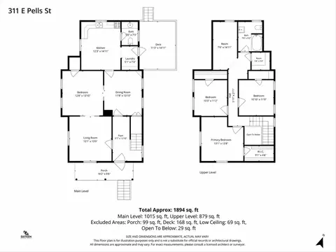 Floorplan - 311 E Pells St, Paxton, IL 60957 photo 1 of 4