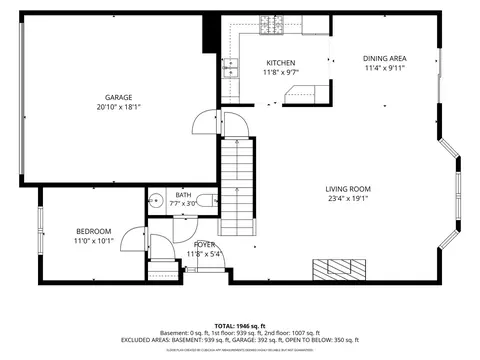 Floorplan - 691 E Nerge Rd, Roselle, IL 60172 photo 1 of 4