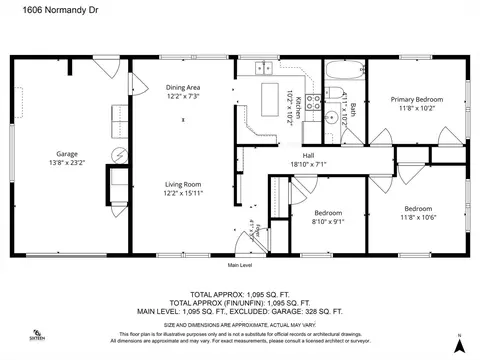 Floorplan - 1606 Normandy Dr, Champaign, IL 61821 photo 1 of 1