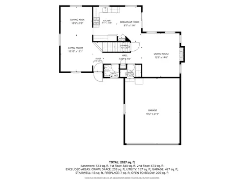 Floorplan - 930 Ridgewood Dr, Cary, IL 60013 photo 2 of 3