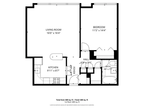 Floorplan - Undisclosed, Chicago, IL 60660 photo 1 of 1