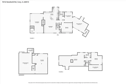 Floorplan - 7616 Newbold Rd, Cary, IL 60013 photo 4 of 4