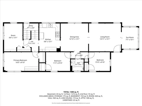 Floorplan - 8010 44th St, Lyons, IL 60534 photo 2 of 4