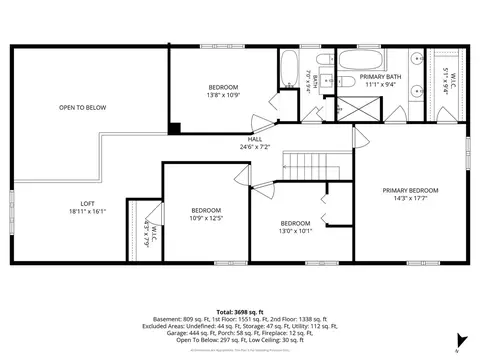 Floorplan - 1112 Colgate Ct, Naperville, IL 60565 photo 2 of 4