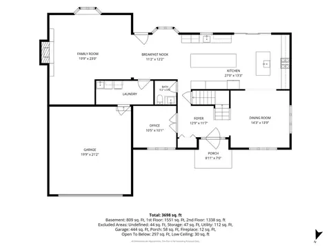 Floorplan - 1112 Colgate Ct, Naperville, IL 60565 photo 1 of 4
