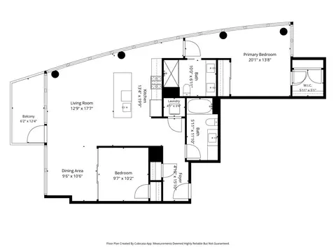 Floorplan - 110 W Superior St #1602, Chicago, IL 60654 photo 1 of 1