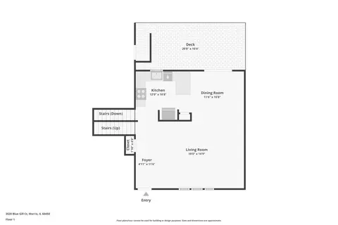 Floorplan - 3520 Blue Gill Ct, Morris, IL 60450 photo 3 of 4