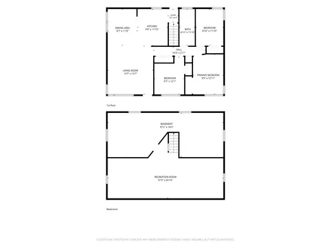 Floorplan - 33 Cranbrook Dr, Des Plaines, IL 60016 photo 3 of 3