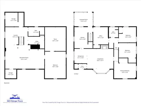 Floorplan - 3536 Bernice Rd, Lansing, IL 60438 photo 3 of 3