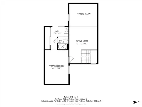 Floorplan - 722 Shepard Ct #-, Gurnee, IL 60031 photo 3 of 3
