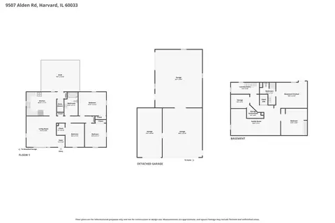 Floorplan - 9507 Alden Rd, Harvard, IL 60033 photo 1 of 4