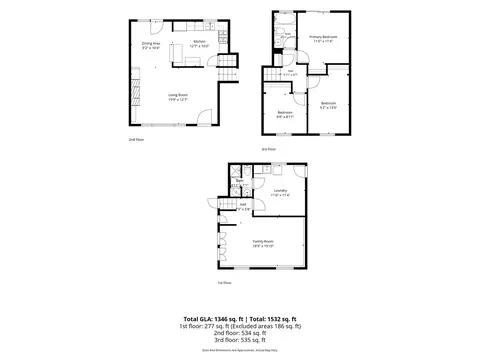 Floorplan - 1 N043 Darling St, Carol Stream, IL 60188 photo 4 of 4