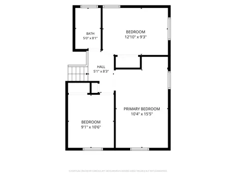 Floorplan - 735 Bradley Ave, Matteson, IL 60443 photo 2 of 3