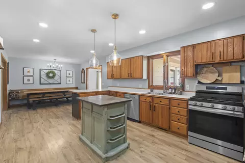 Kitchen - 555 Old Mill Rd, Plano, IL 60545 photo 2 of 3