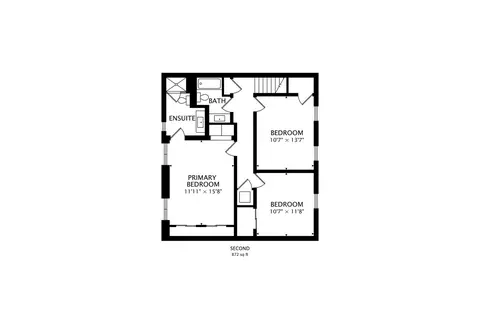 Floorplan - 4230 Eisenhower Cir, Hoffman Estates, IL 60192 photo 2 of 3