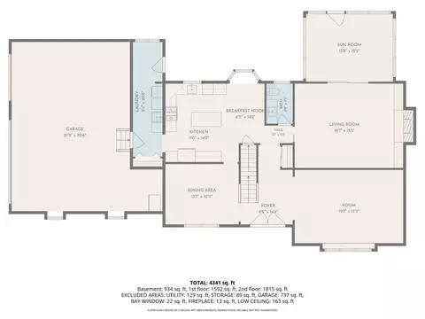 Floorplan - 1221 W Sable Dr, Addison, IL 60101 photo 2 of 4