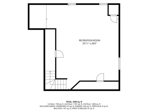 Floorplan - 6909 Twin Falls Dr, Plainfield, IL 60586 photo 3 of 3