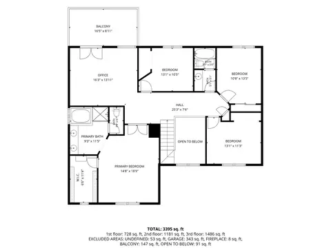 Floorplan - 6909 Twin Falls Dr, Plainfield, IL 60586 photo 2 of 3