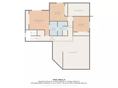 Floorplan - 8361 Clynderven Rd, Burr Ridge, IL 60527 photo 2 of 3
