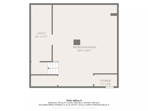 Floorplan - 8361 Clynderven Rd, Burr Ridge, IL 60527 photo 3 of 3