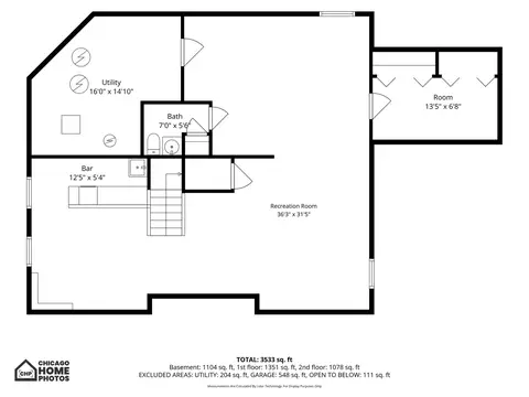 Floorplan - 1200 Prairie Dr, Algonquin, IL 60102 photo 3 of 3