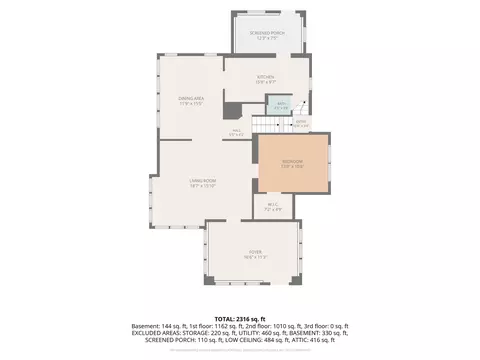 Floorplan - 602 Whitley Ave, Joliet, IL 60433 photo 2 of 3