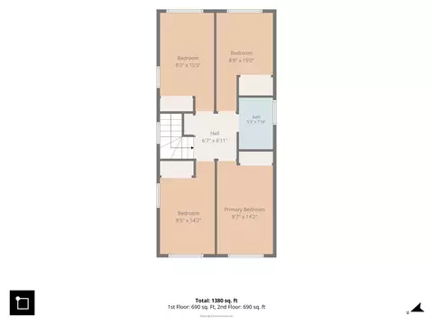Floorplan - 17089 Crane Ave, Hazel Crest, IL 60429 photo 2 of 3