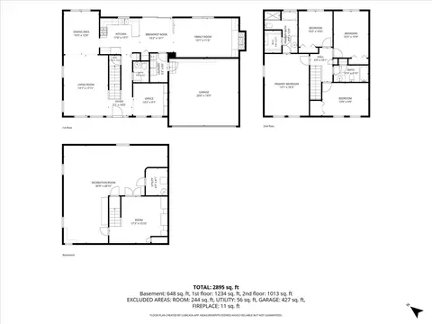 Floorplan - 765 Crest Dr, Cary, IL 60013 photo 1 of 1