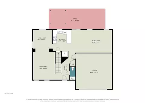 Floorplan - 2852 Lindgren Ct, Aurora, IL 60503 photo 1 of 3