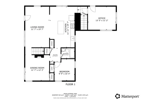 Floorplan - 3610 Pheasant Dr, Rolling Meadows, IL 60008 photo 1 of 3