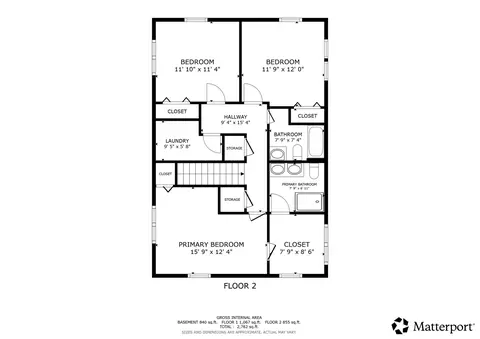 Floorplan - 3610 Pheasant Dr, Rolling Meadows, IL 60008 photo 2 of 3