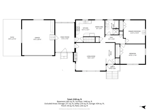 Floorplan - 400 Addison Rd, Riverside, IL 60546 photo 2 of 3