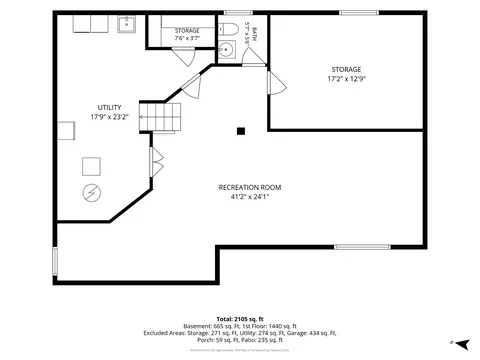 Floorplan - 400 Addison Rd, Riverside, IL 60546 photo 3 of 3