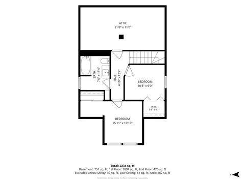 Floorplan - 5747 N Melvina Ave, Chicago, IL 60646 photo 3 of 4
