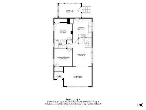 Floorplan - 5747 N Melvina Ave, Chicago, IL 60646 photo 2 of 4
