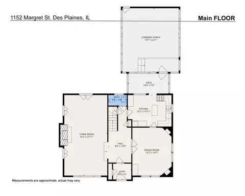 Floorplan - Undisclosed, Des Plaines, IL 60016 photo 1 of 4