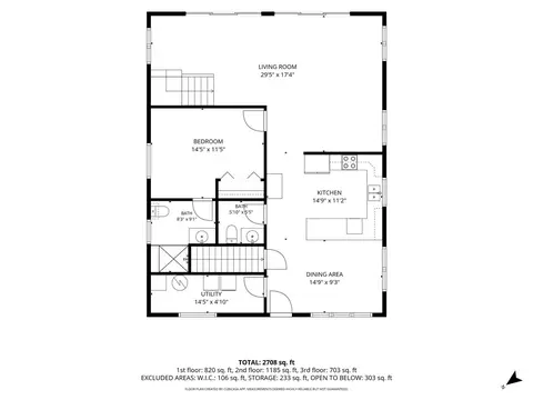 Floorplan - 2013 Sunnyside Beach Dr, Johnsburg, IL 60051 photo 1 of 4