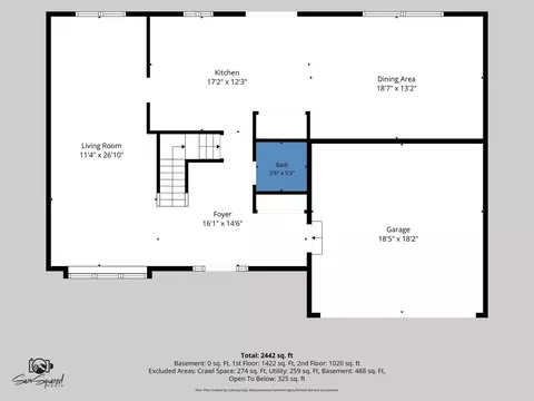 Floorplan - 1613 Wildflower Dr, Plainfield, IL 60586 photo 1 of 3