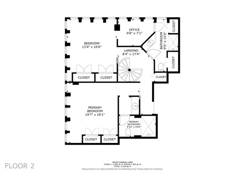Floorplan - 100 E Walton St #41DE, Chicago, IL 60611 photo 2 of 2