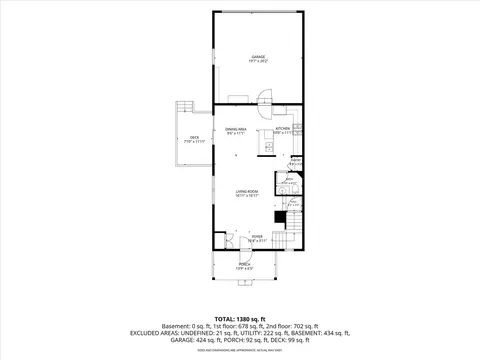 Floorplan - 2215 Dalewood Ct, Plainfield, IL 60586 photo 1 of 3