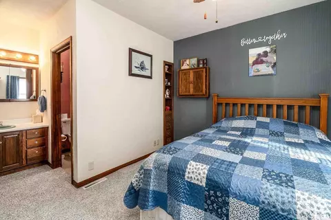 Bedroom - 207 W Sylvester St, Christopher, IL 62822 photo 2 of 2