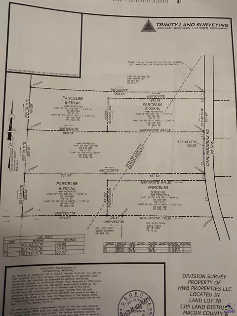 Parcel 8b Carl Rodgers Road, Reynolds, GA 31076